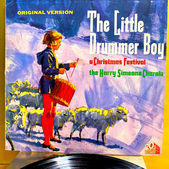 THE LITTLE DRUMMER BOY VINYL 33 1/3 RPM RECORD LP VTG 1963 CHRISTMAS MUS… - Picture 5 of 14
